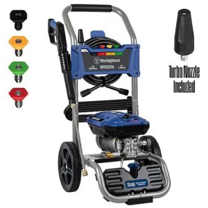 Westinghouse 3,200 PSI 1.76 GPM Electric Cold Water Pressure Washer with 5 Nozzles and Soap Tank
