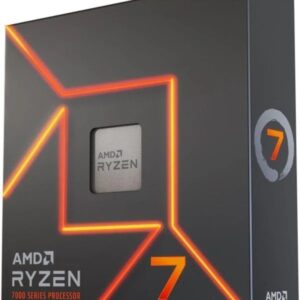 AMD – Ryzen 7 7700X 8-core – 16-Thread 4.5GHz (5.4 GHz Max Boost) Socket AM5 Desktop Processor – Silver
